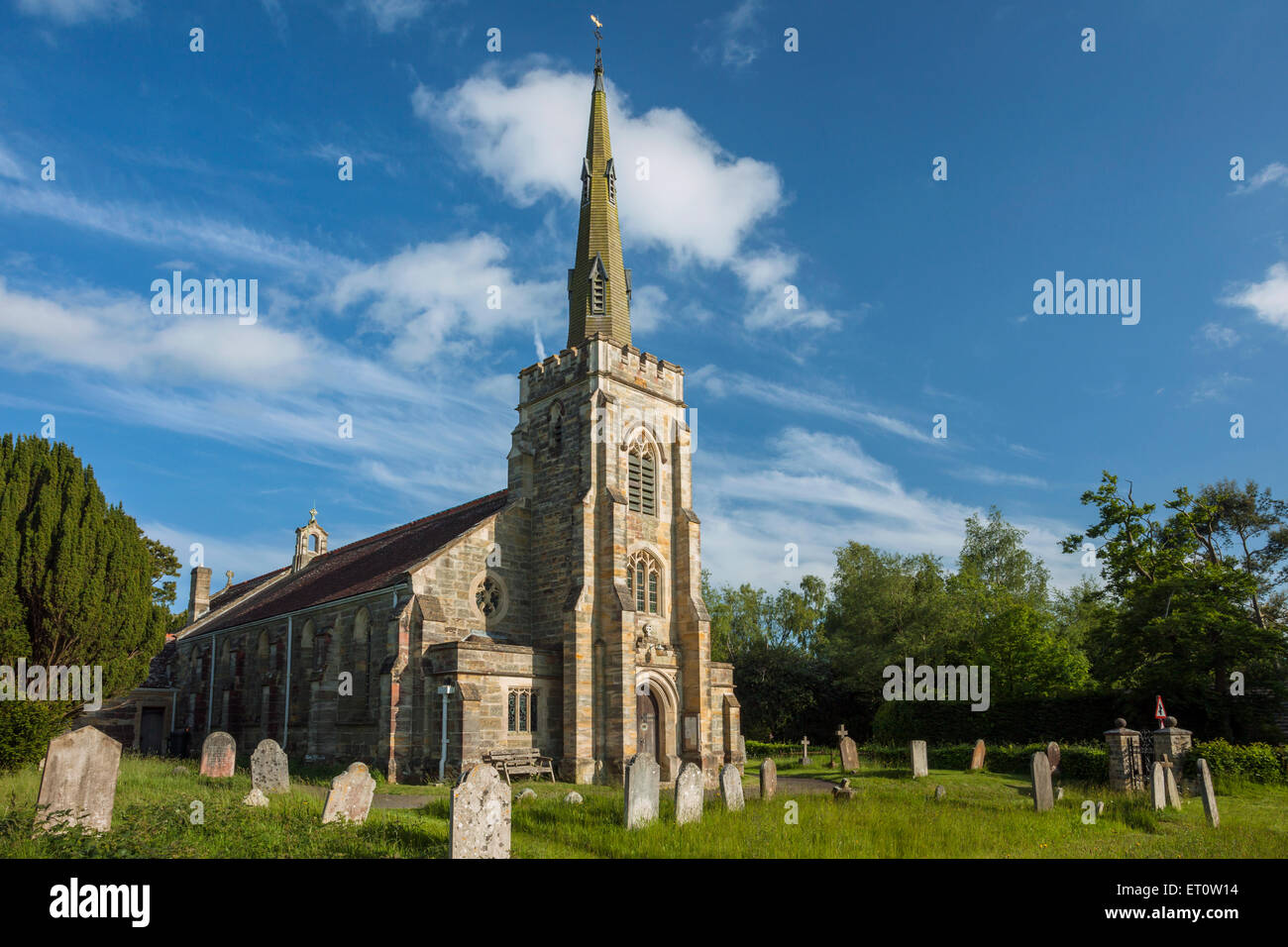 St Mark's Church in Hadlow Down, East Sussex, Angleterre. Banque D'Images