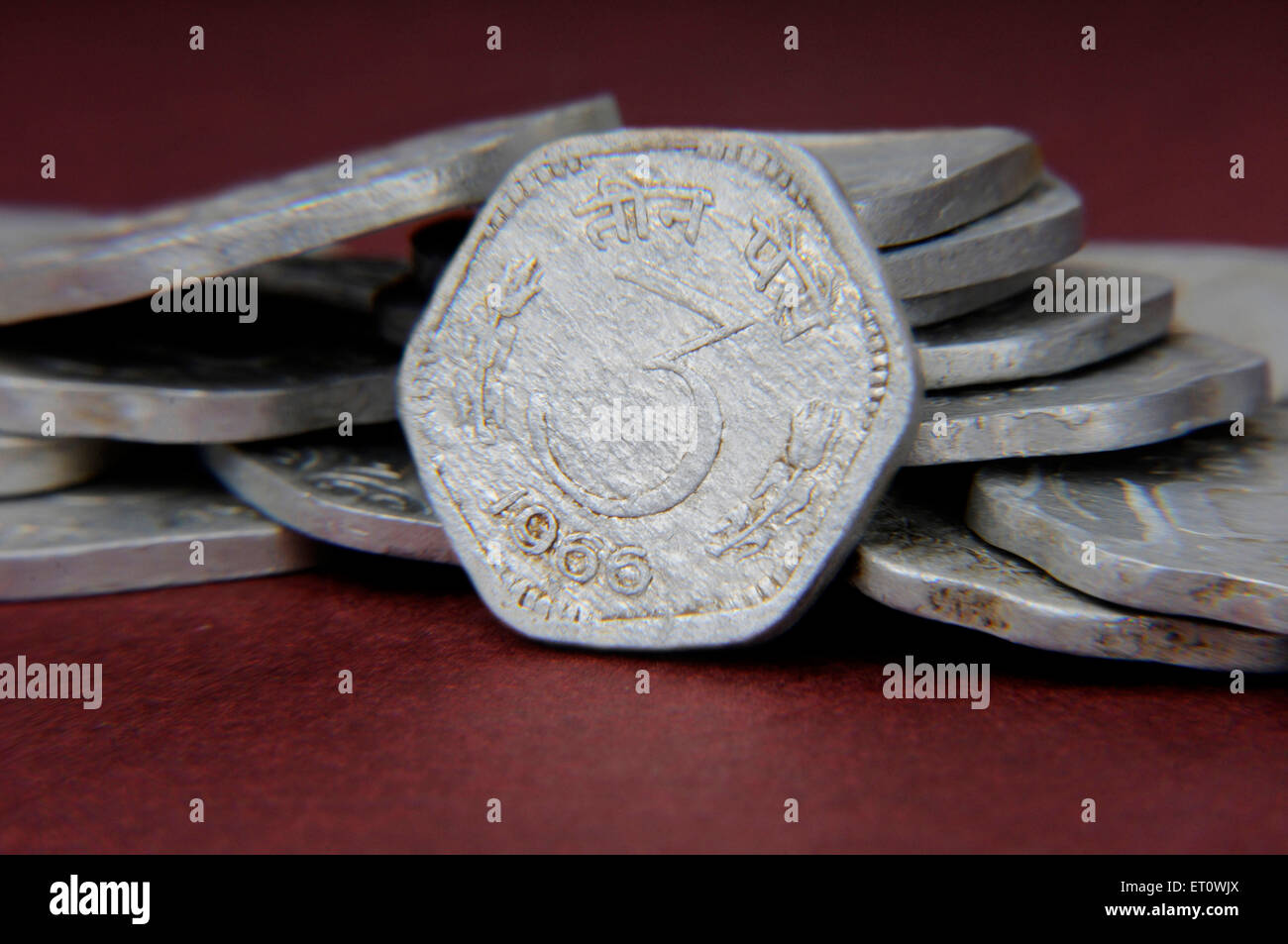 Concept de l'ancienne monnaie indienne Banque D'Images