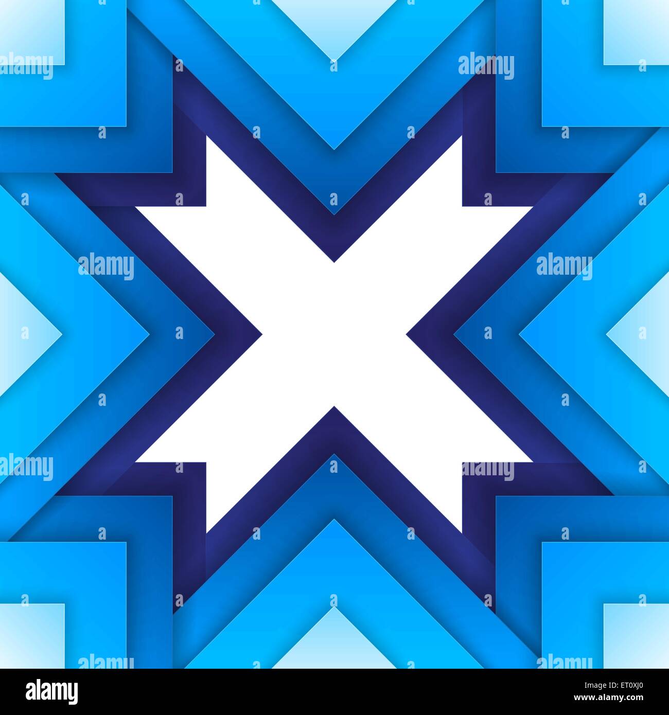 Formes triangle bleu snowflake background. Vecteur EPS RVB 10 Illustration de Vecteur