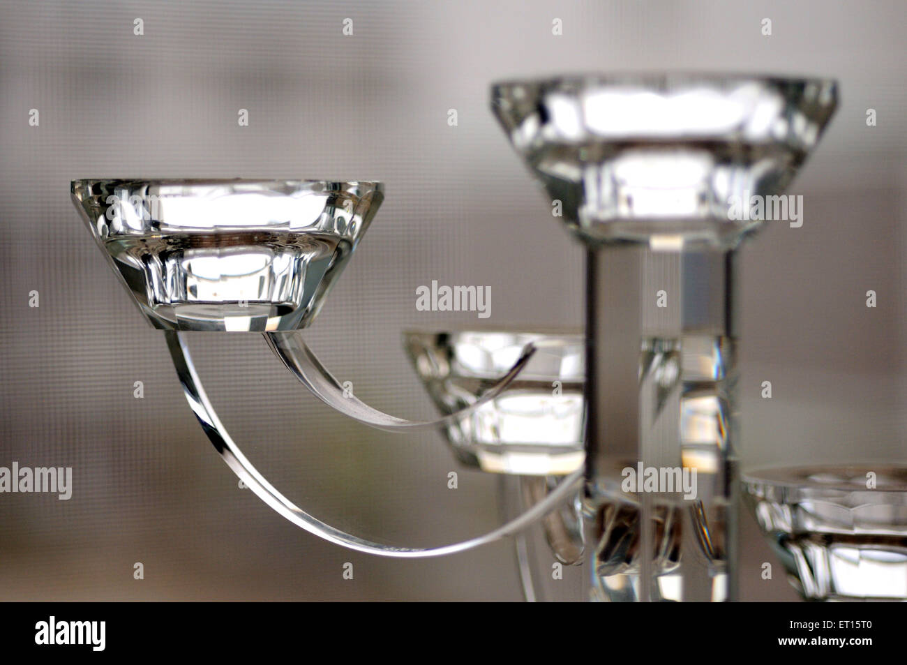 Bougie en verre coupé, Yiwu International Trade City, marché Yiwu, magasin, Yiwu, Jinhua, Zhejiang, Chine, chinois Banque D'Images