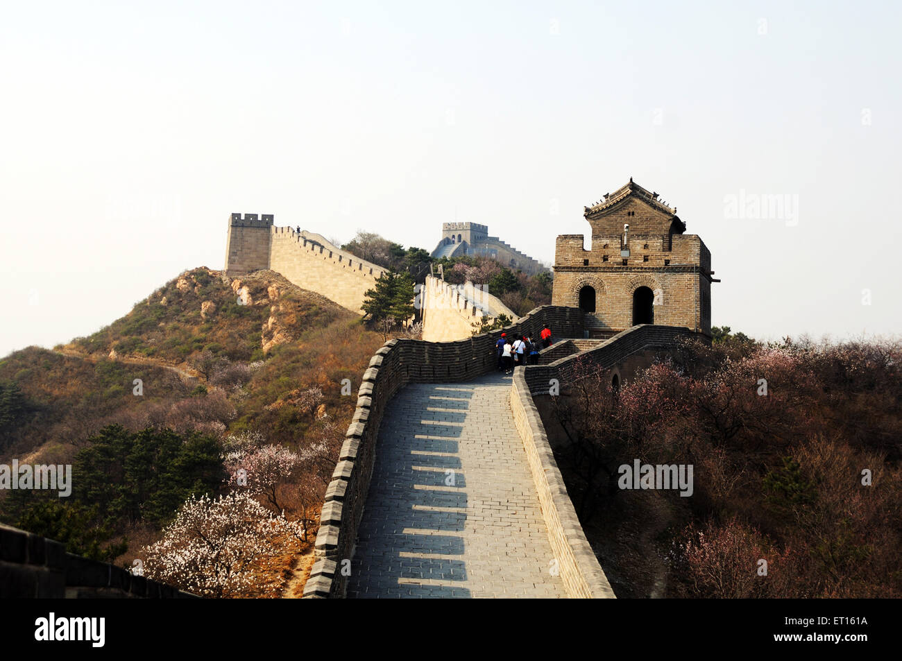 Grande Muraille de Chine, Pékin, district de Huairou, Chine, chinois Banque D'Images