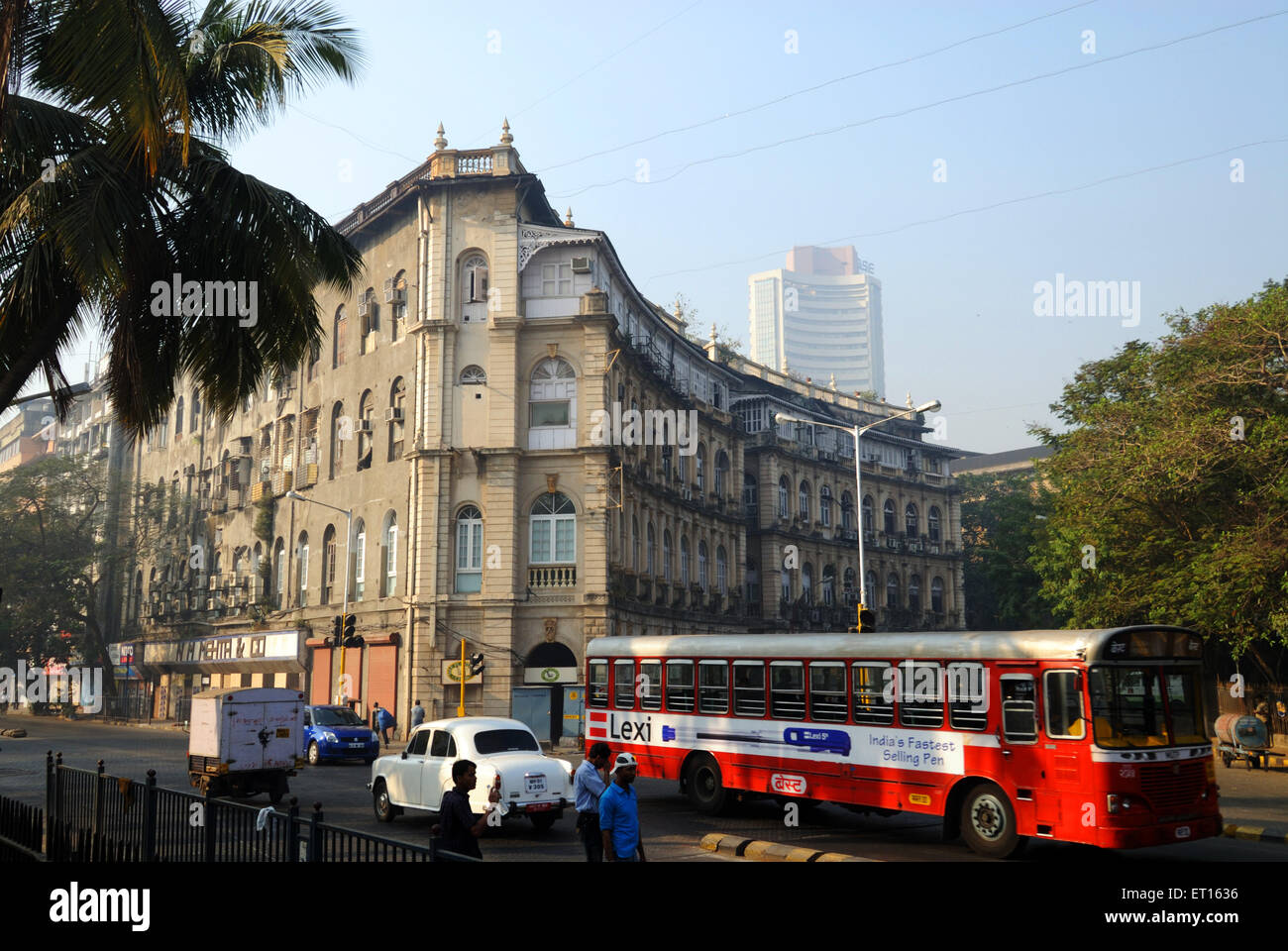 Horniman Circle ; Bombay Mumbai Maharashtra ; Inde ; Banque D'Images