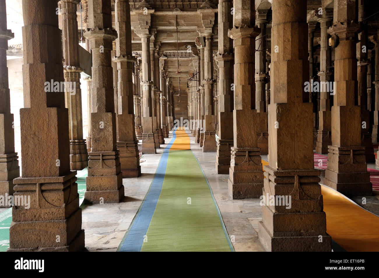 Jama Masjid Ahmedabad Gujarat Inde Asie Banque D'Images