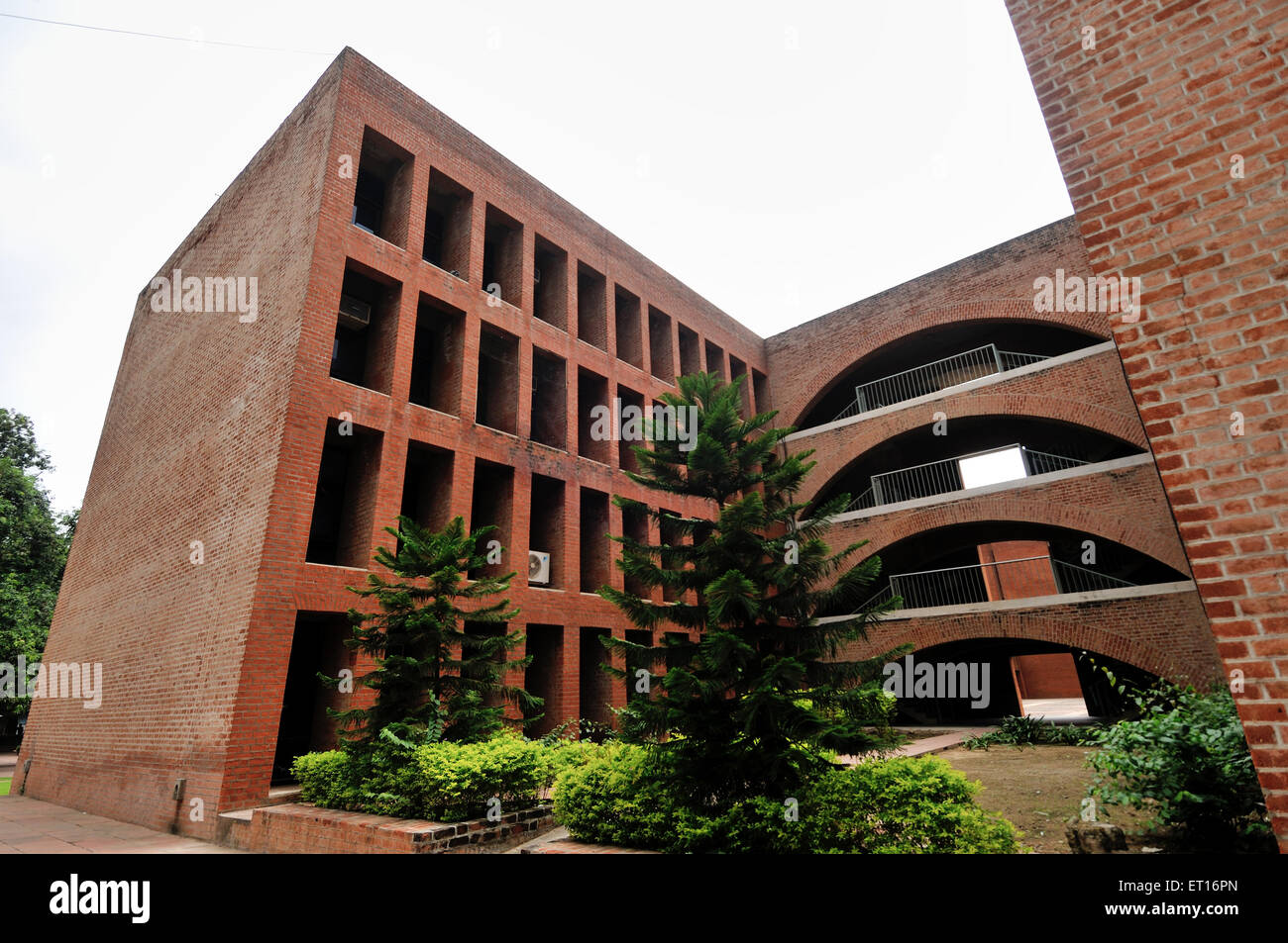 L'Indian Institute of Management Ahmedabad Gujarat Inde Asie Banque D'Images