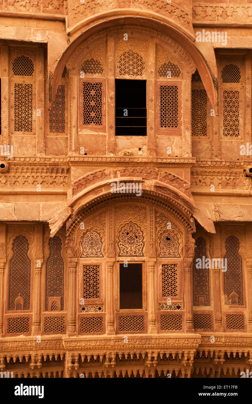 Fort de Mehrangarh Jodhpur Rajasthan ; ; ; l'Inde Banque D'Images