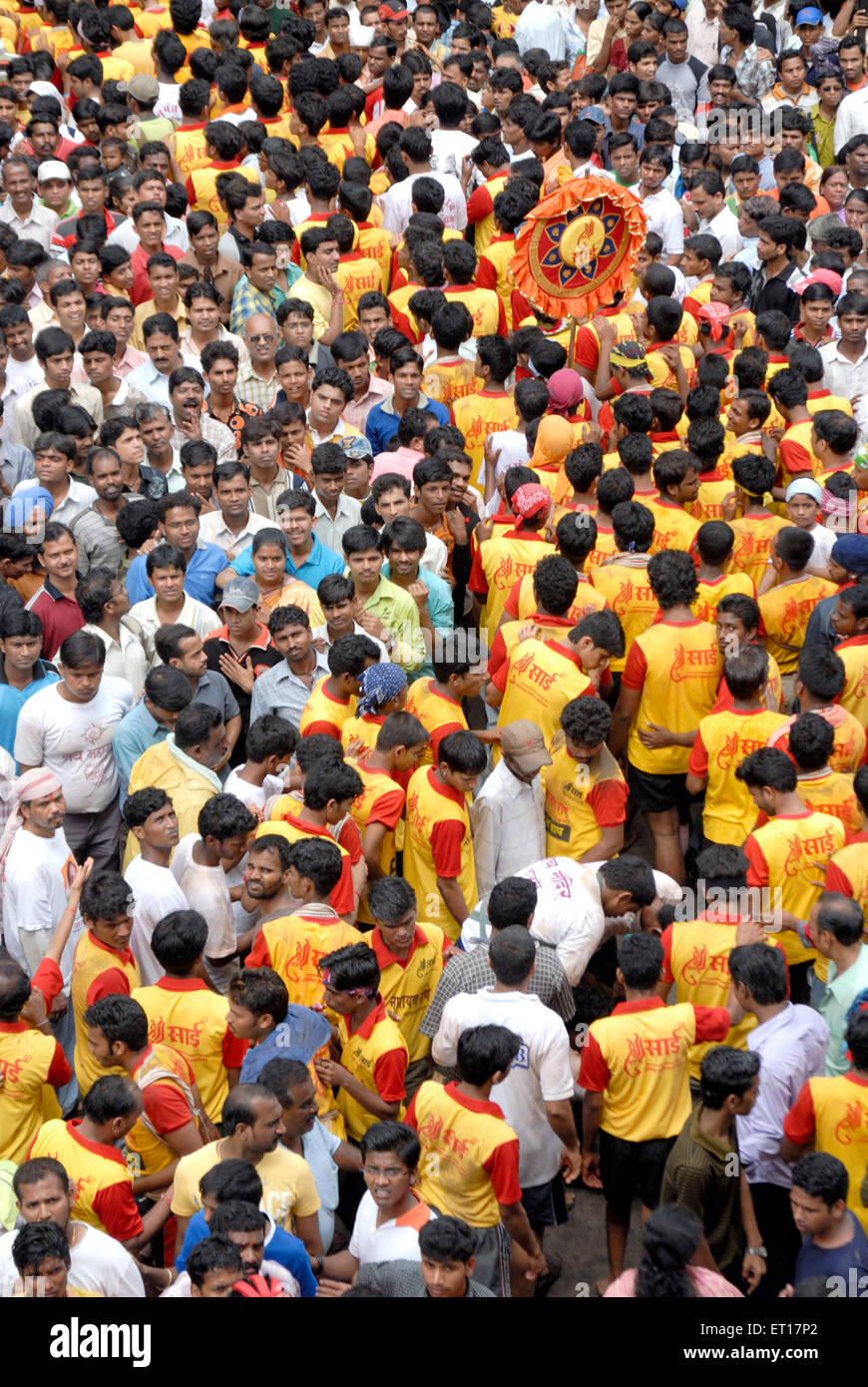 Dahi Handi, Gopal Kala, Utlotsavam, Krishna Janmashtami, Krishnashtami, Janmashtami, Gokulashtami, festival hindou, Bombay, Mumbai, Maharashtra, Inde Banque D'Images Dahi Handi, Gopal Kala, Utlotsavam, Krishna Janmashtami, Krishnashtami, Janmashtami, Gokulashtami, festival hindou, Bombay, Mumbai, Maharashtra, Inde Banque D'Images