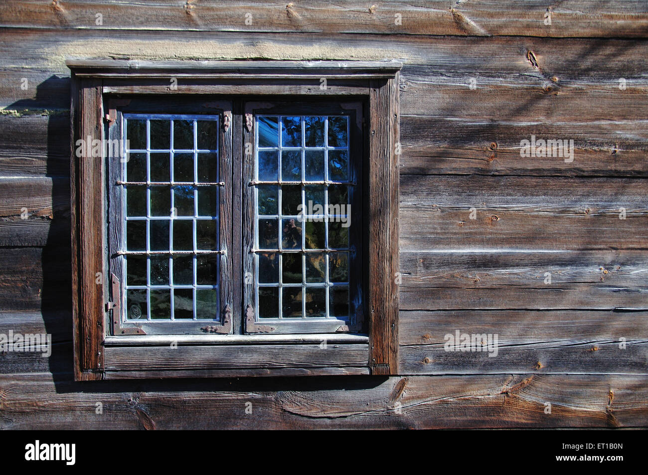 Suède Stockholm skansen fenêtre Banque D'Images