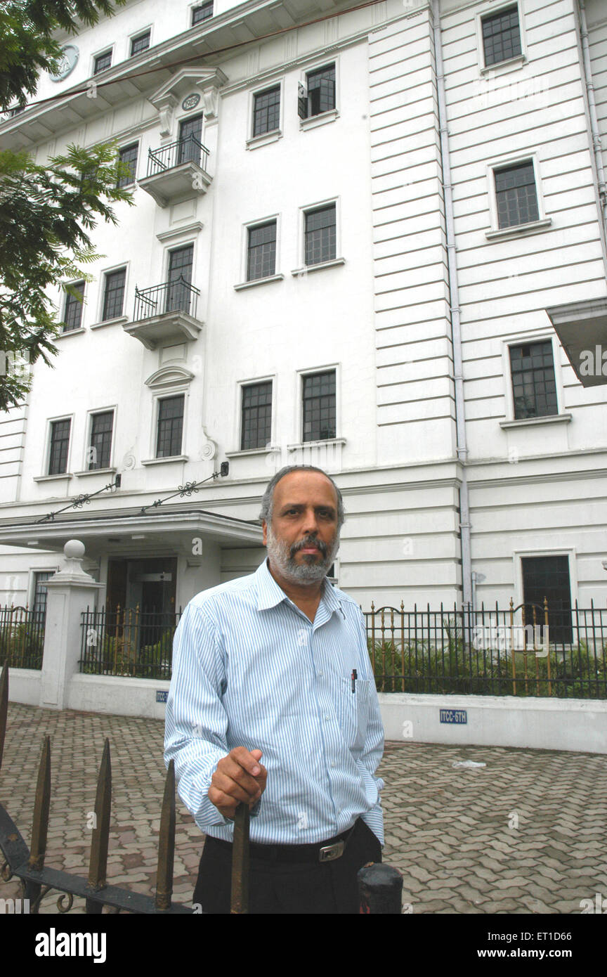 T. C. Ramaswamy de ITC limited en face de la maison de Virginie ; siège Calcutta Kolkata ; l'ouest du Bengale en Inde ; Banque D'Images