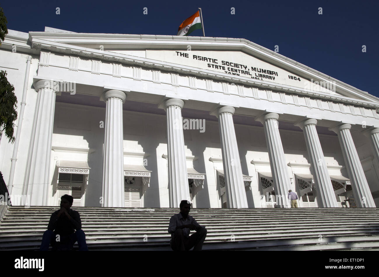 Bibliothèque centrale de l'État Société asiatique à Mumbai Maharashtra Inde Banque D'Images