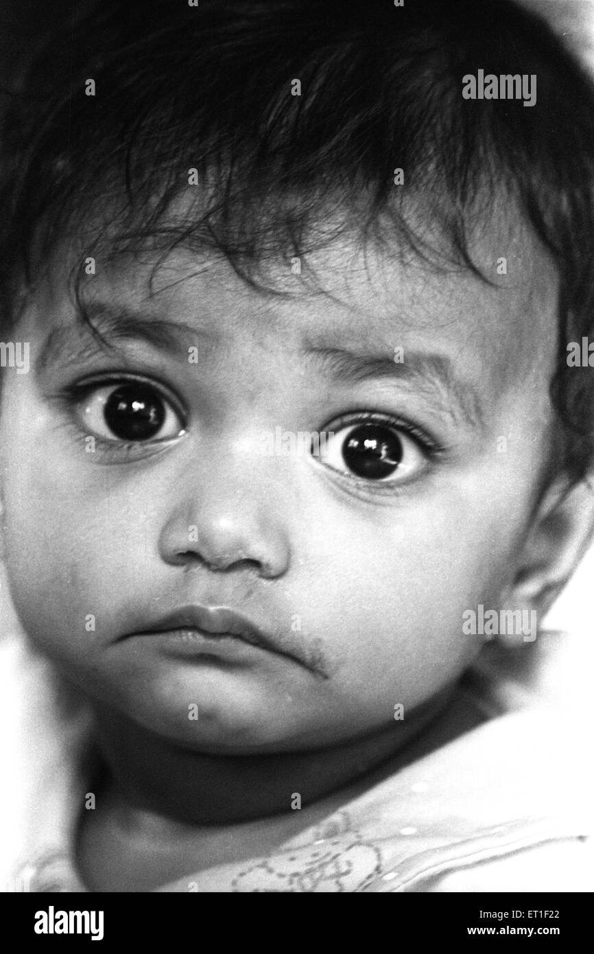 Orpheline à Manav Seva Sangh Sion ; ; ; Bombay Mumbai Maharashtra Inde ; PAS DE MR Banque D'Images