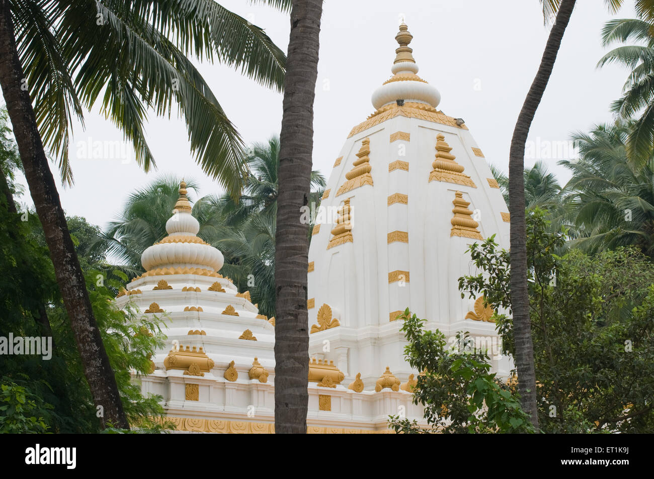 Le Temple Ganesh malvan Maharashtra Inde Asie Oct 2011 Banque D'Images