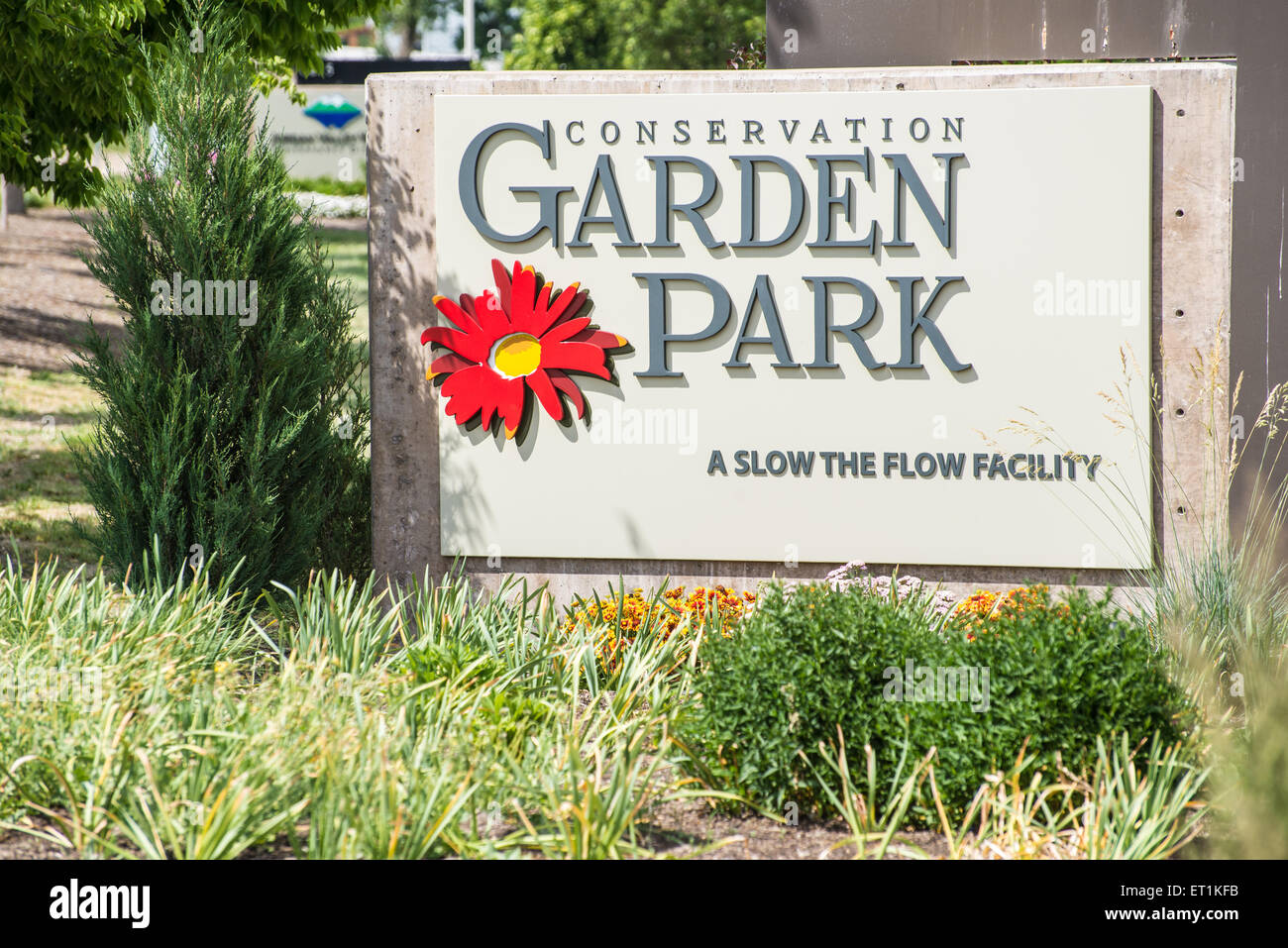 West Jordan, Utah Parc Jardin de Conservation Banque D'Images West Jordan, Utah Parc Jardin de Conservation Banque D'Images