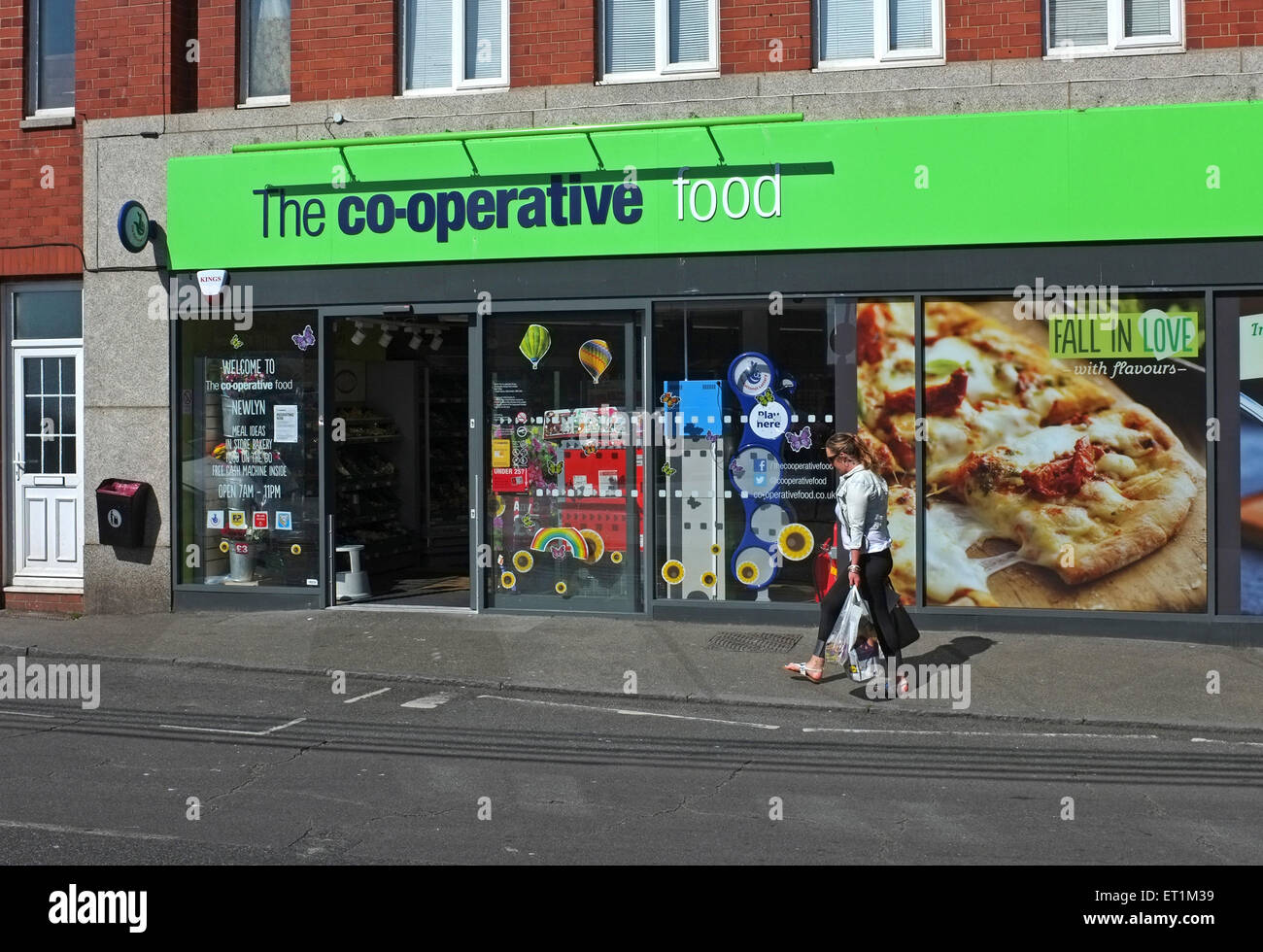 Un magasin coopératif Banque D'Images