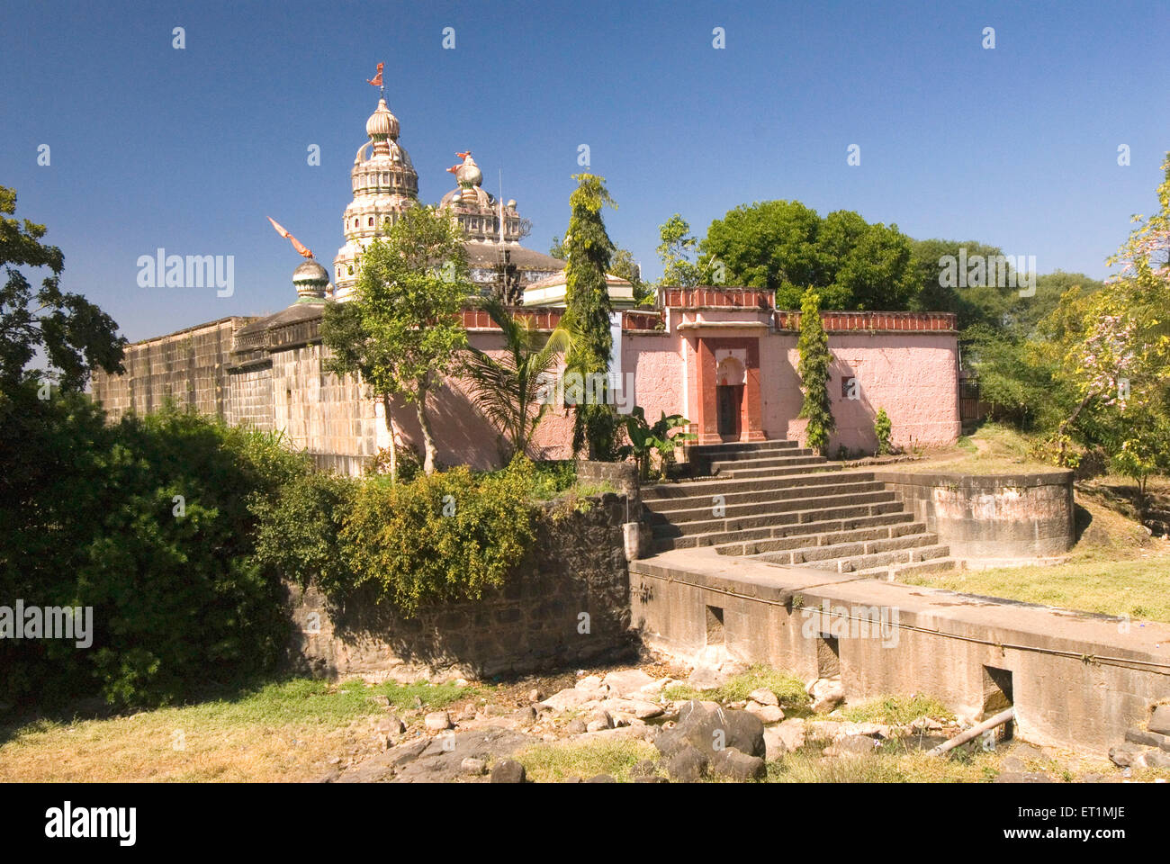 Shankar mahadev temple à Hivray Purandar village ; taluka ; district Pune Maharashtra ; Inde ; Banque D'Images