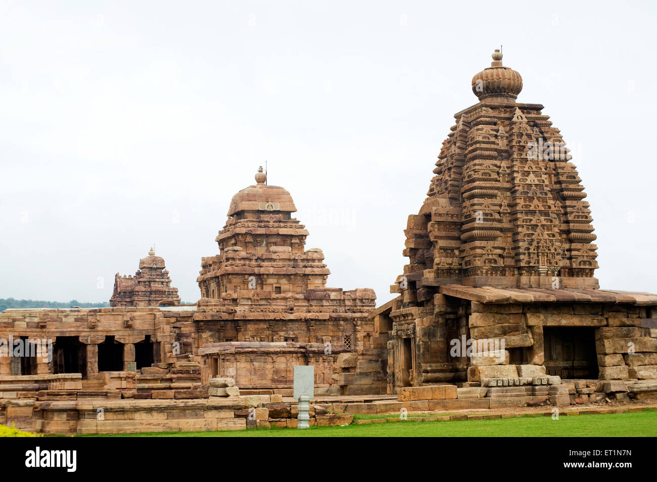 Patadkal ; Temple ; ; ; Inde Karnataka Bagalkot Banque D'Images
