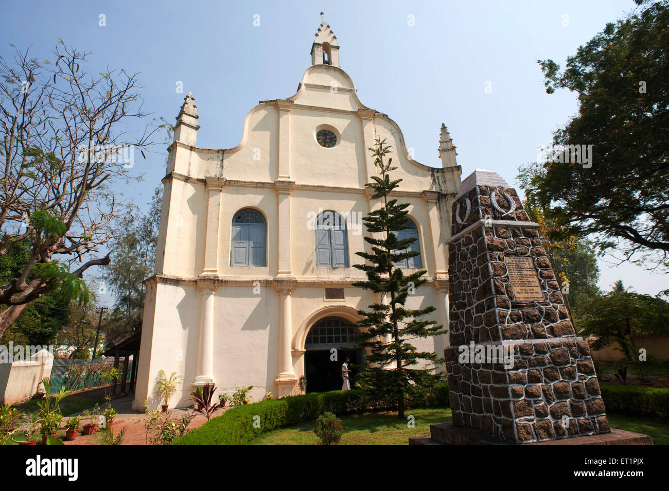 Église Saint François ; Kochi Cochin Kerala ; Inde ; Banque D'Images