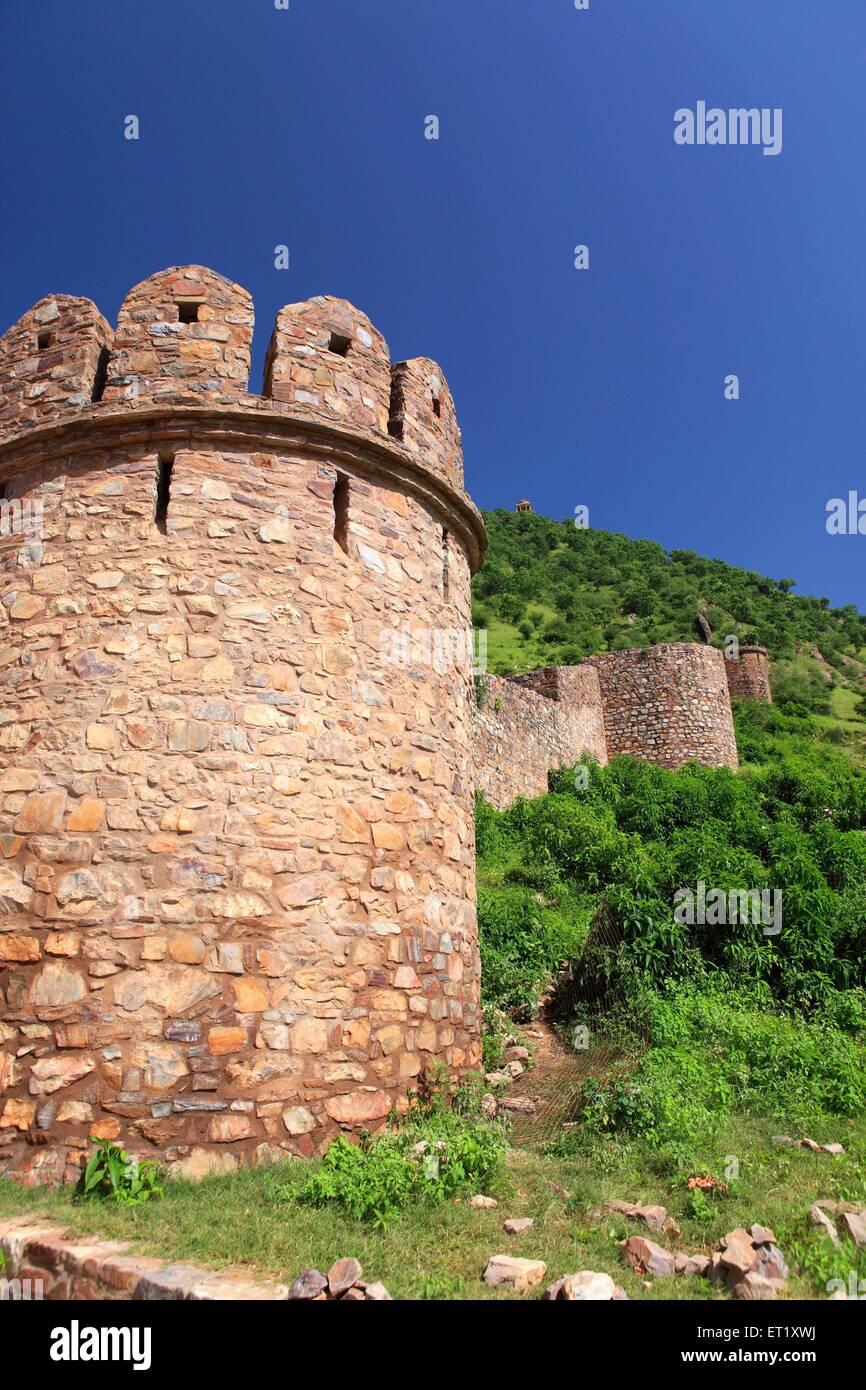 Fort de Bhangarh ; Rundh Bhangarh ; Bhangarh ; Rajgarh ; Alwar ; Rajasthan ; Inde ; Asie Banque D'Images