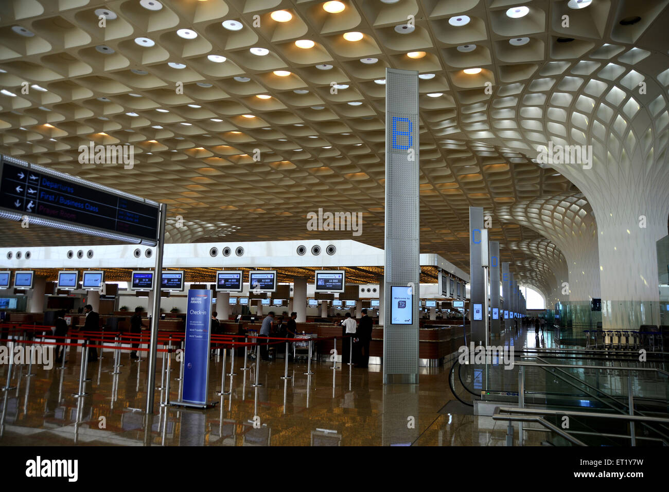L'aéroport de la borne 2 de l'Asie l'Inde Maharashtra Mumbai Banque D'Images
