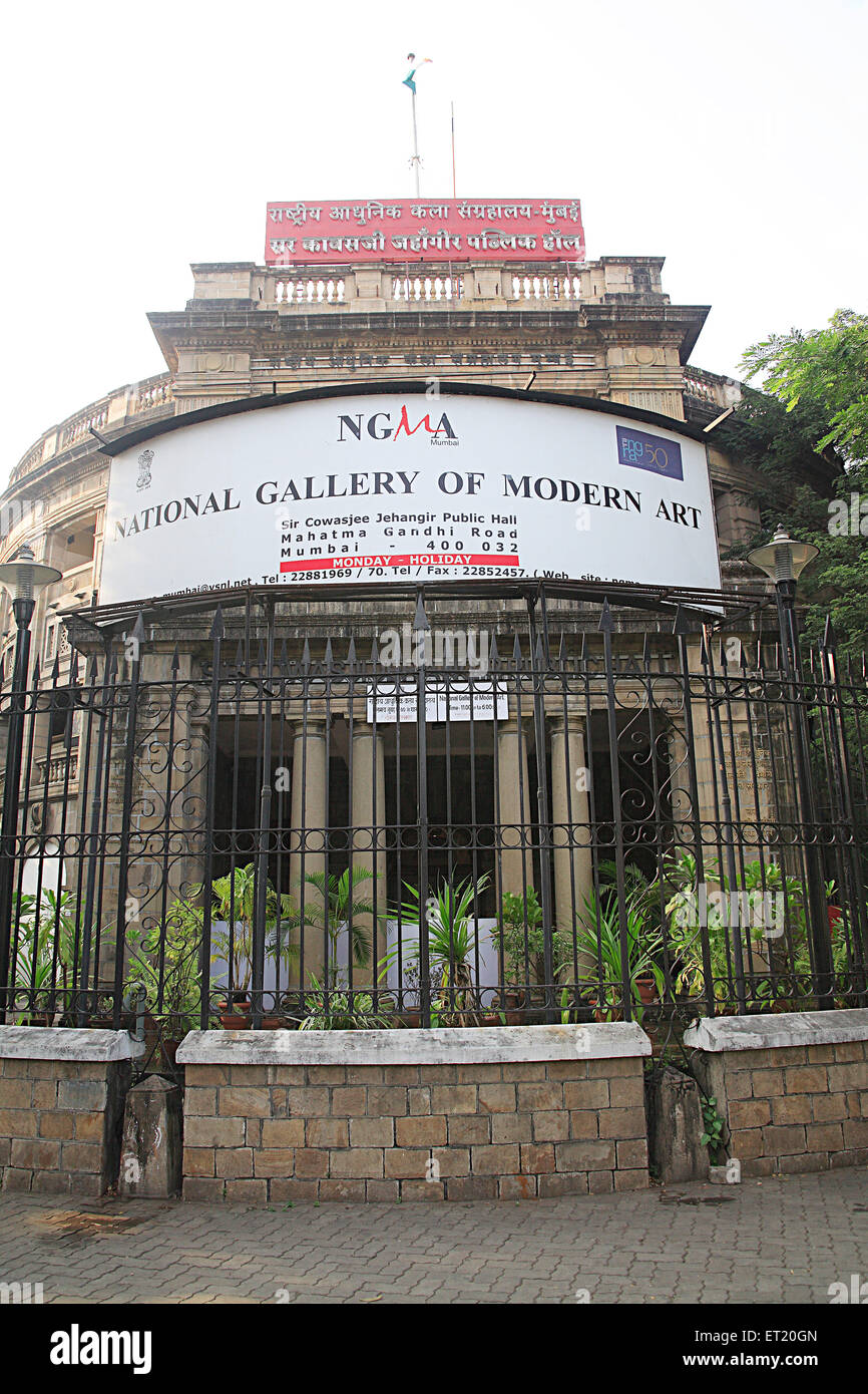 Galerie nationale d'art moderne ; NGMA ; salle publique Sir Cobasjee Jehangir ; Bombay ; Mumbai ; Maharashtra ; Inde ; Asie ; asiatique ; Indien Banque D'Images