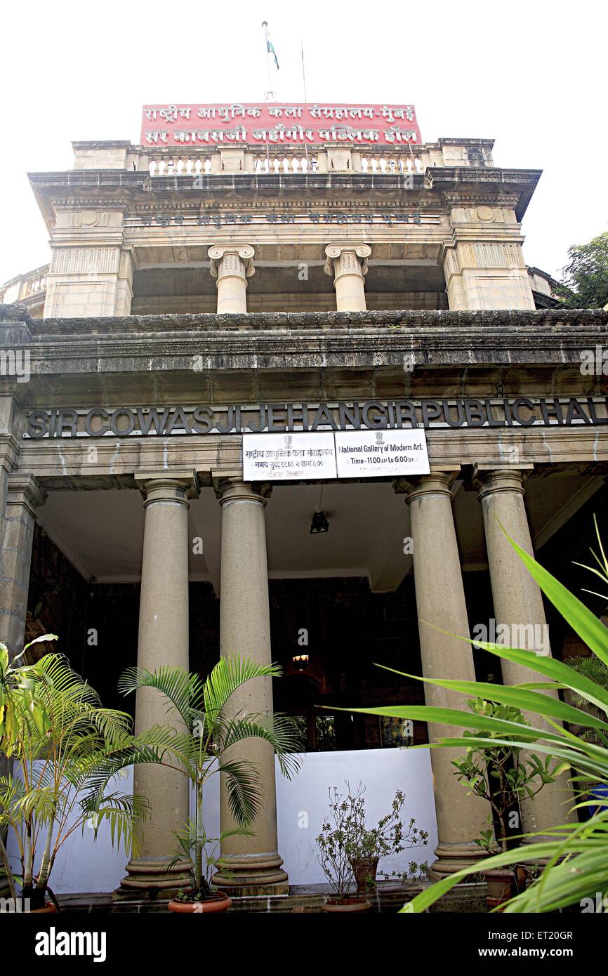 Galerie nationale d'art moderne ; NGMA ; salle publique Sir Cobasjee Jehangir ; Bombay ; Mumbai ; Maharashtra ; Inde ; Asie ; asiatique ; Indien Banque D'Images