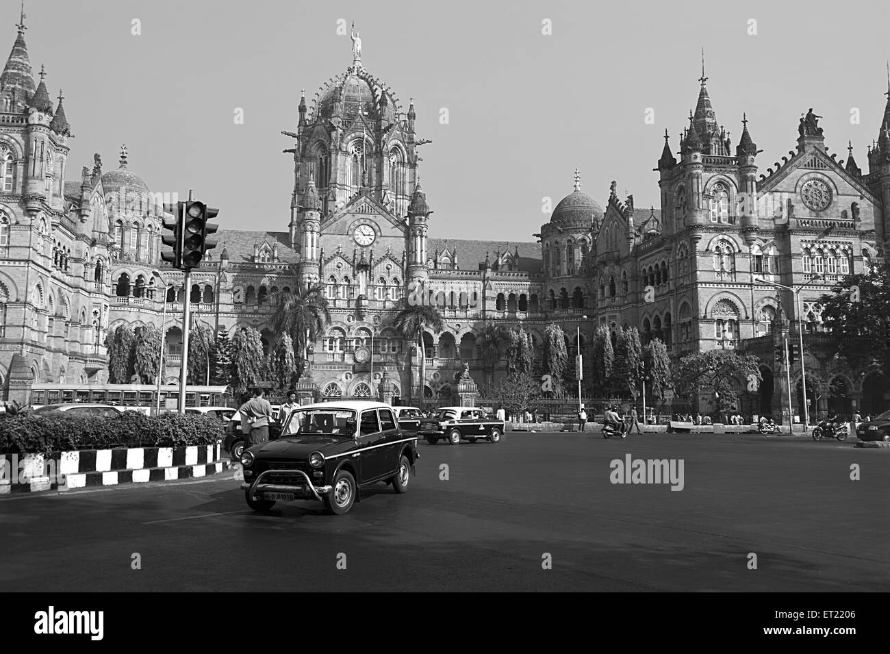 La gare Chhatrapati Shivaji Mumbai Maharashtra Inde Asie Dec 2011 Banque D'Images