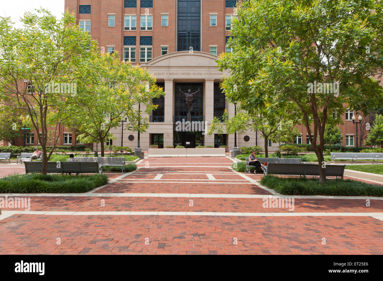 Albert V Vickers US District Court District Est de Virginie - Alexandria, Virginia USA Banque D'Images