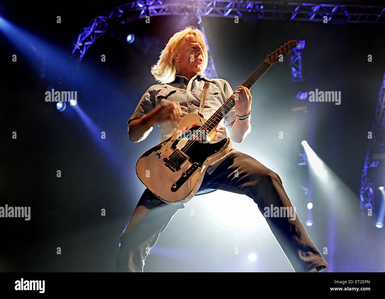 Status Quo en concert à Liverpool Echo Arena avec : Rick Parfitt,Status Quo Où : Liverpool, Royaume-Uni Quand : 06 Déc 2014 Crédit : Sakura/WENN.com Banque D'Images