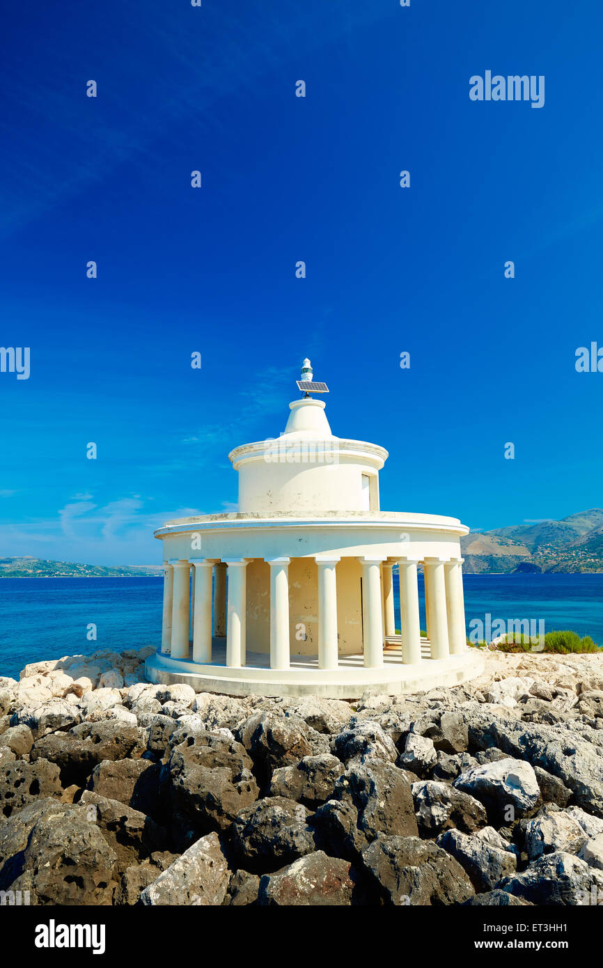 Saint Theodore phare, Kefalonia Banque D'Images