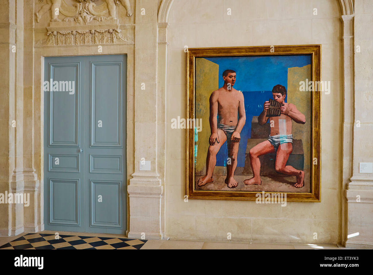 France, Paris, musée Picasso, La Flûte de Pan, 1923 Banque D'Images