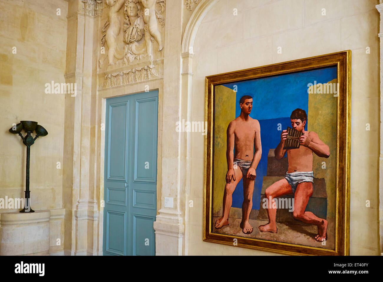 France, Paris, musée Picasso, La Flûte de Pan, 1923 Banque D'Images