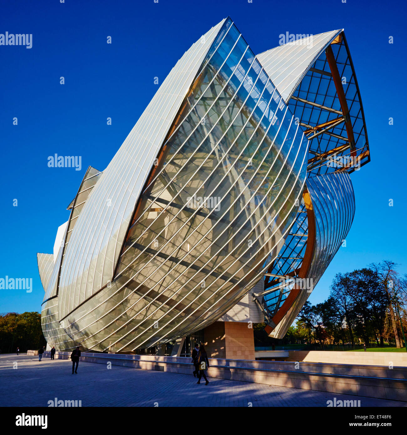 France, Paris, Louis Vuitton Foundation (Fondation Louis Vuitton), Art Museum Banque D'Images