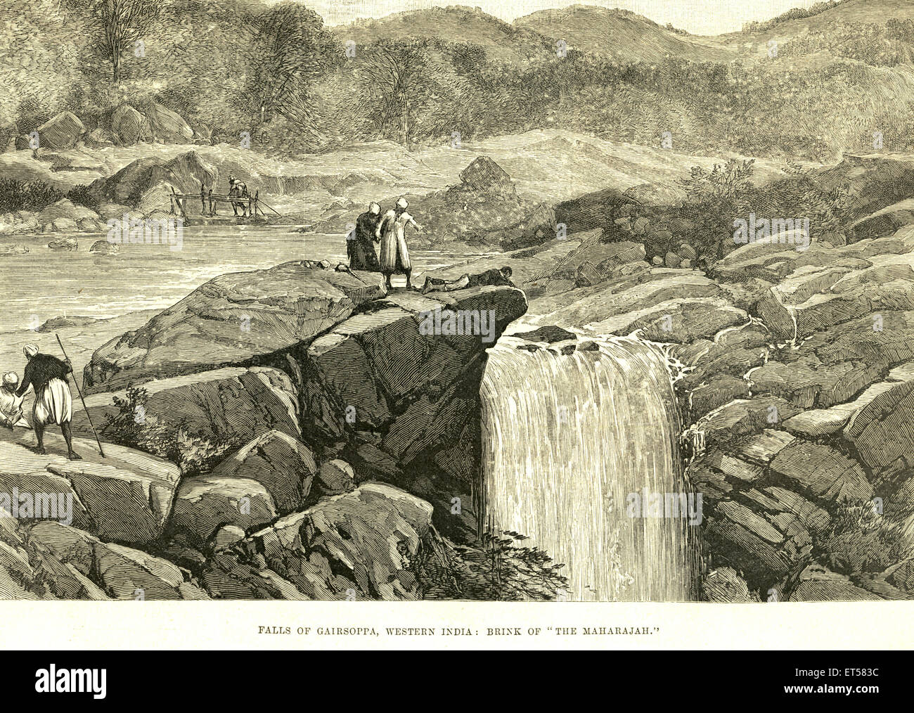 Tombe de Gersoppa ; l'ouest de l'Inde bord du Maharadjah ; Karnataka Inde ; Banque D'Images