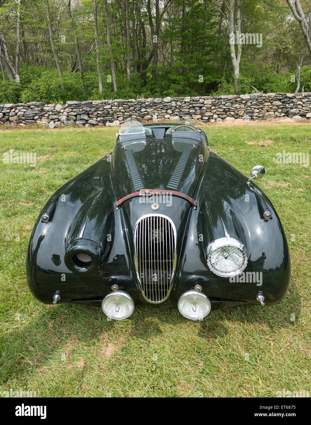 Autos à une exposition de voiture Banque D'Images