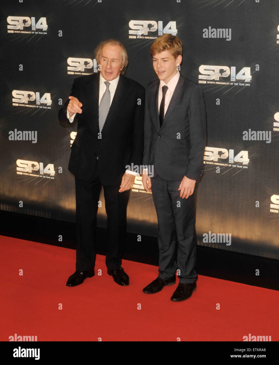 BBC Sports Personality Of The Year Award 2014 tenue à la SSE Hydro - Arrivées comprend : Sir Jackie Stewart Où : Glasgow, Royaume-Uni Quand : 14 Déc 2014 Crédit : WENN.com Banque D'Images