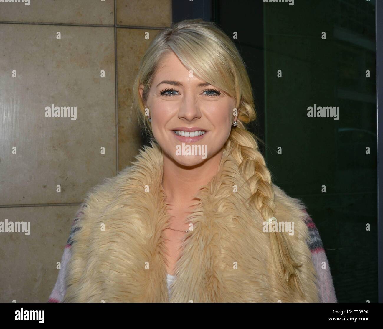 Celtic Woman interprètes Mairead Nesbitt, Mairead Carlin, Susan McFadden & Lynn Hilary à Newstalk comme invités sur Pat Kenny Show, Dublin, Irlande - 13.01.15. Avec : Susan McFadden Où : Dublin, Irlande Date : 13 Jan 2015 Credit : WENN.com Banque D'Images