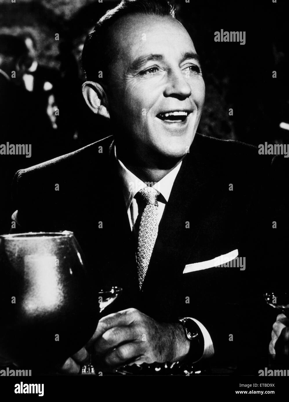 Bing Crosby, sur-ensemble du film 'Anything Goes', 1956 Banque D'Images