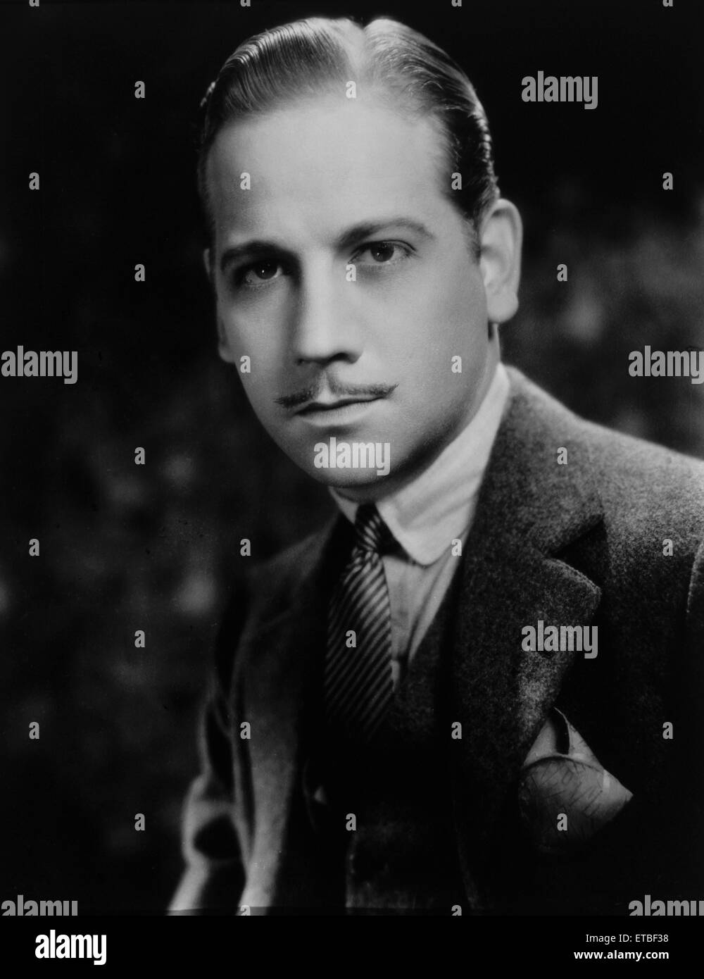 L'acteur Melvyn Douglas, Portrait, 1931 Banque D'Images