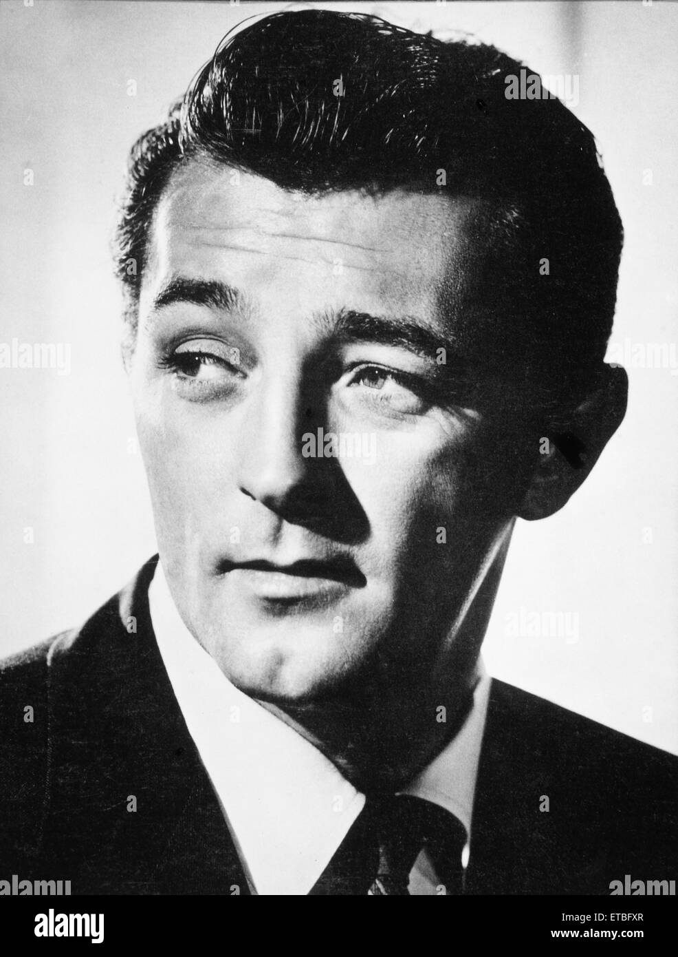 L'acteur Robert Mitchum, Portrait, vers fin des années 50 Banque D'Images