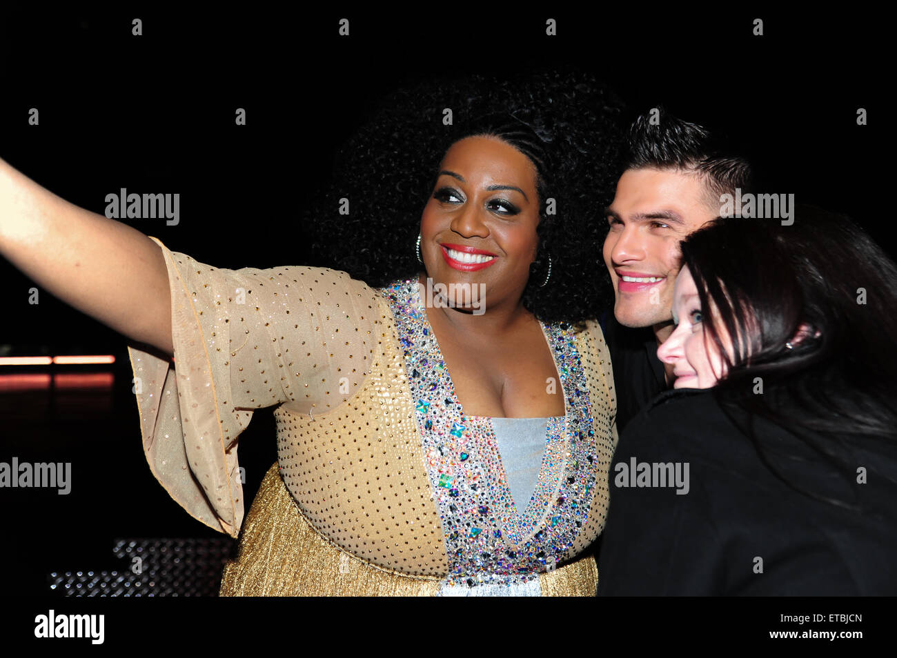 *Strictement 'Come Dancing' Live Tour - Photocall avec : Alison Hammond, Aljaz Skorjanec Où : Birmingham, Royaume-Uni Quand : 15 Jan 2015 Crédit : Anthony Stanley/WENN.com Banque D'Images