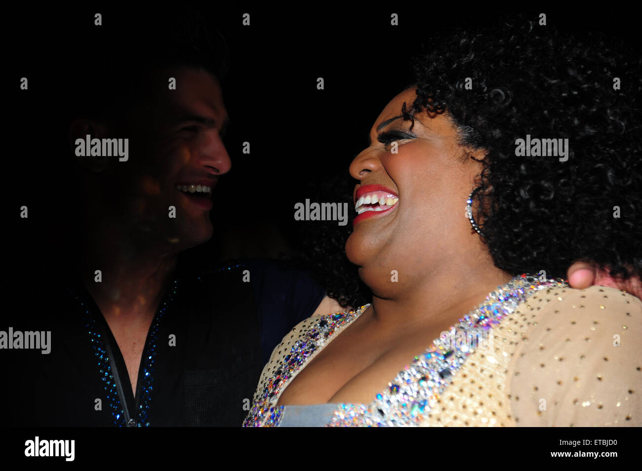 *Strictement 'Come Dancing' Live Tour - Photocall avec : Alison Hammond, Aljaz Skorjanec Où : Birmingham, Royaume-Uni Quand : 15 Jan 2015 Crédit : Anthony Stanley/WENN.com Banque D'Images