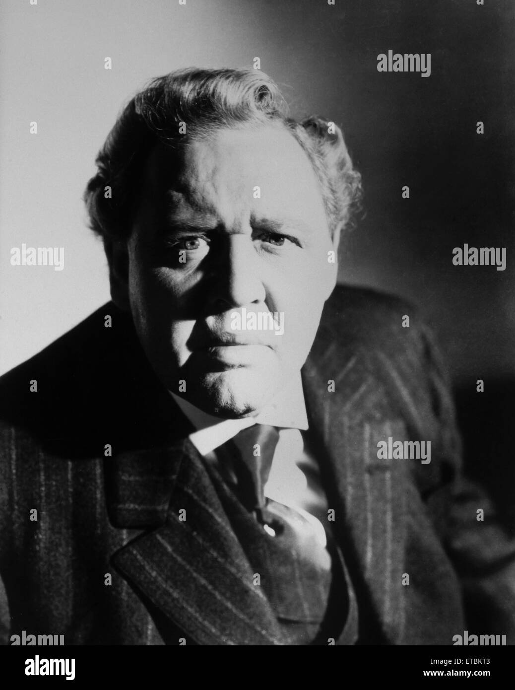 Acteur Charles Laughton, Portrait, 1944 Banque D'Images