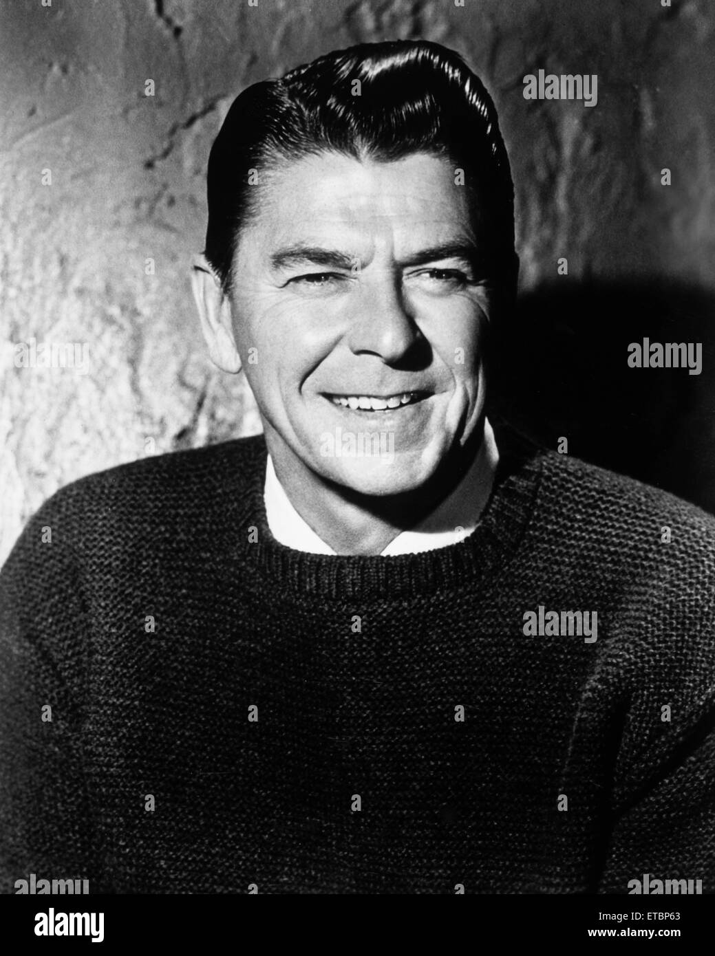 Ronald Reagan, Portrait publicitaire du film 'The Killers', 1964 Banque D'Images