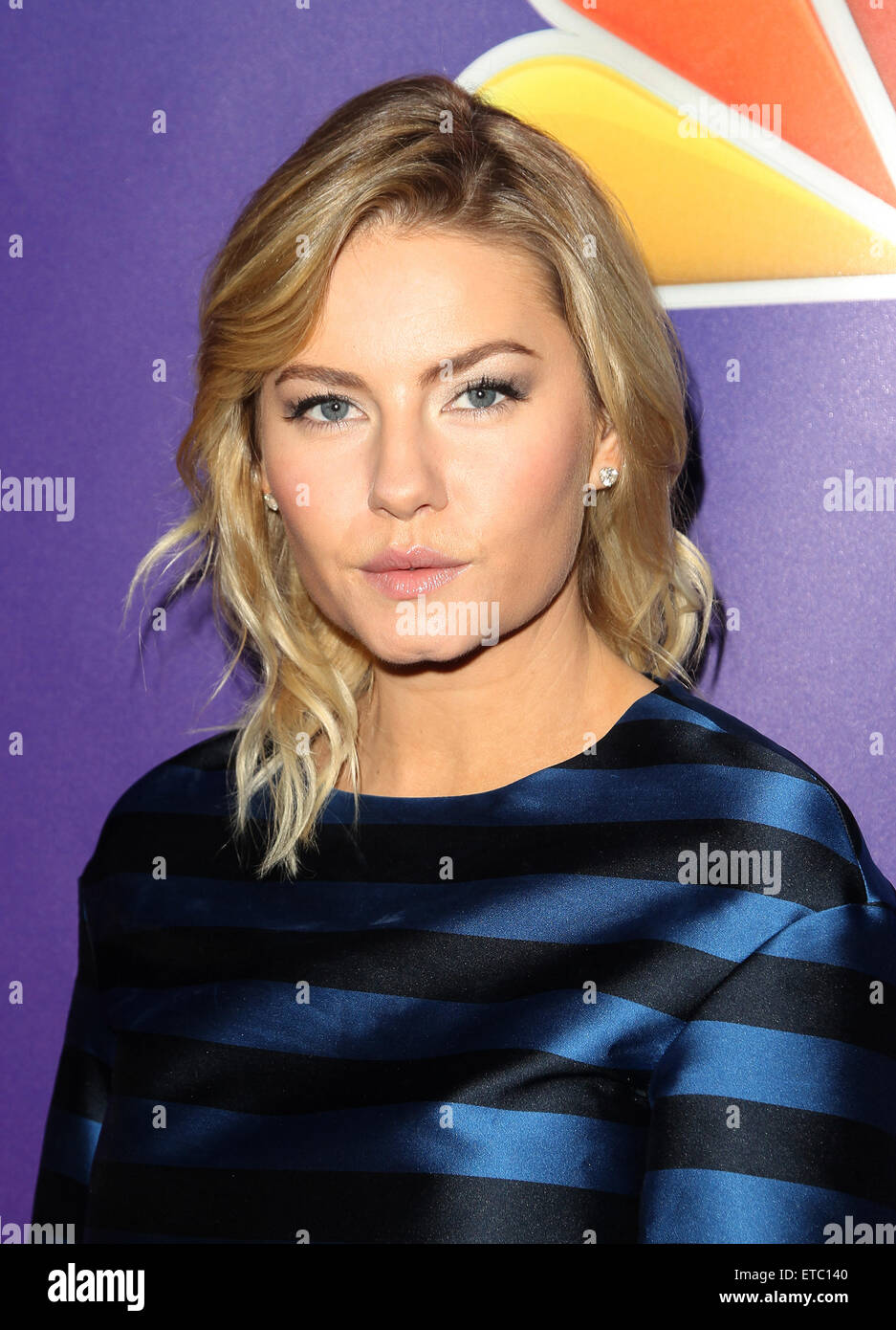 NBCUniversal's 2015 Winter TCA Tour tenue à l'hôtel Langham Huntington Hotel and Spa - Jour 2 avec : Elisha Cuthbert Où : Pasadena, California, United States Quand : 16 Jan 2015 Credit : FayesVision/WENN.com Banque D'Images