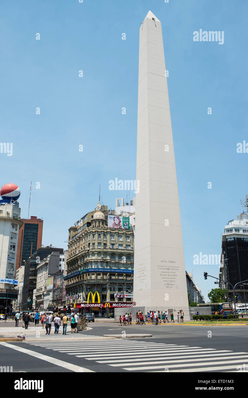 Place principale, Buenos Aires, Argentine Banque D'Images