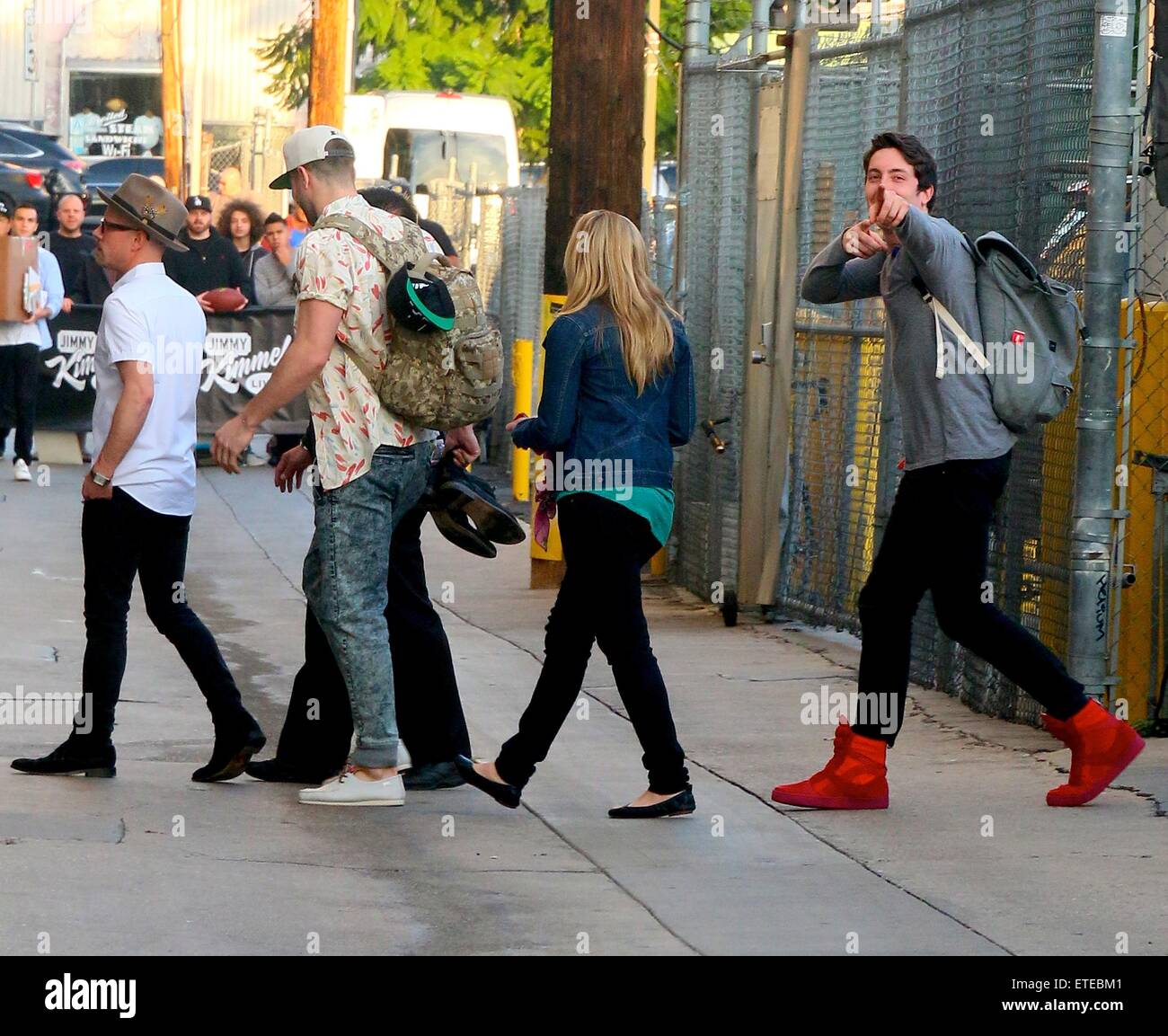 La chanteuse de country Sam Hunt arrivant à Jimmy Kimmel Live ! À Hollywood avec : Sam Hunt Où : Los Angeles, United States, California, United States Quand : 02 Mar 2015 Crédit : Winston Burris/WENN.com Banque D'Images