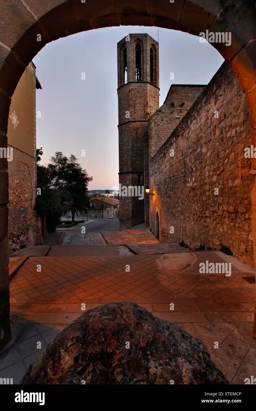 Monastère de Pedralbes. Xiiie au xve siècles. Barcelone. Banque D'Images