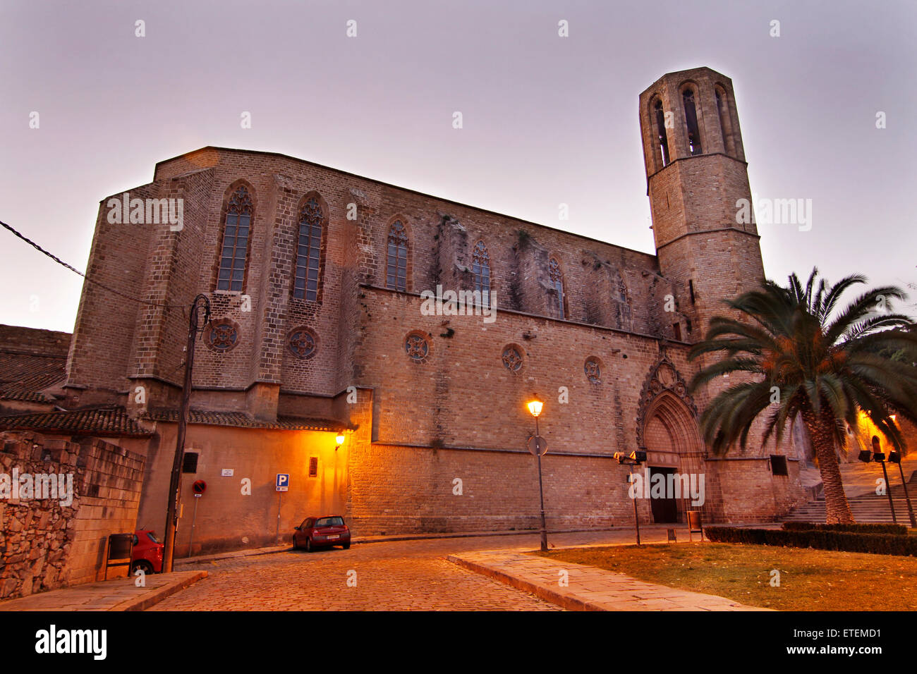 Monastère de Pedralbes. Xiiie au xve siècles. Barcelone. Banque D'Images