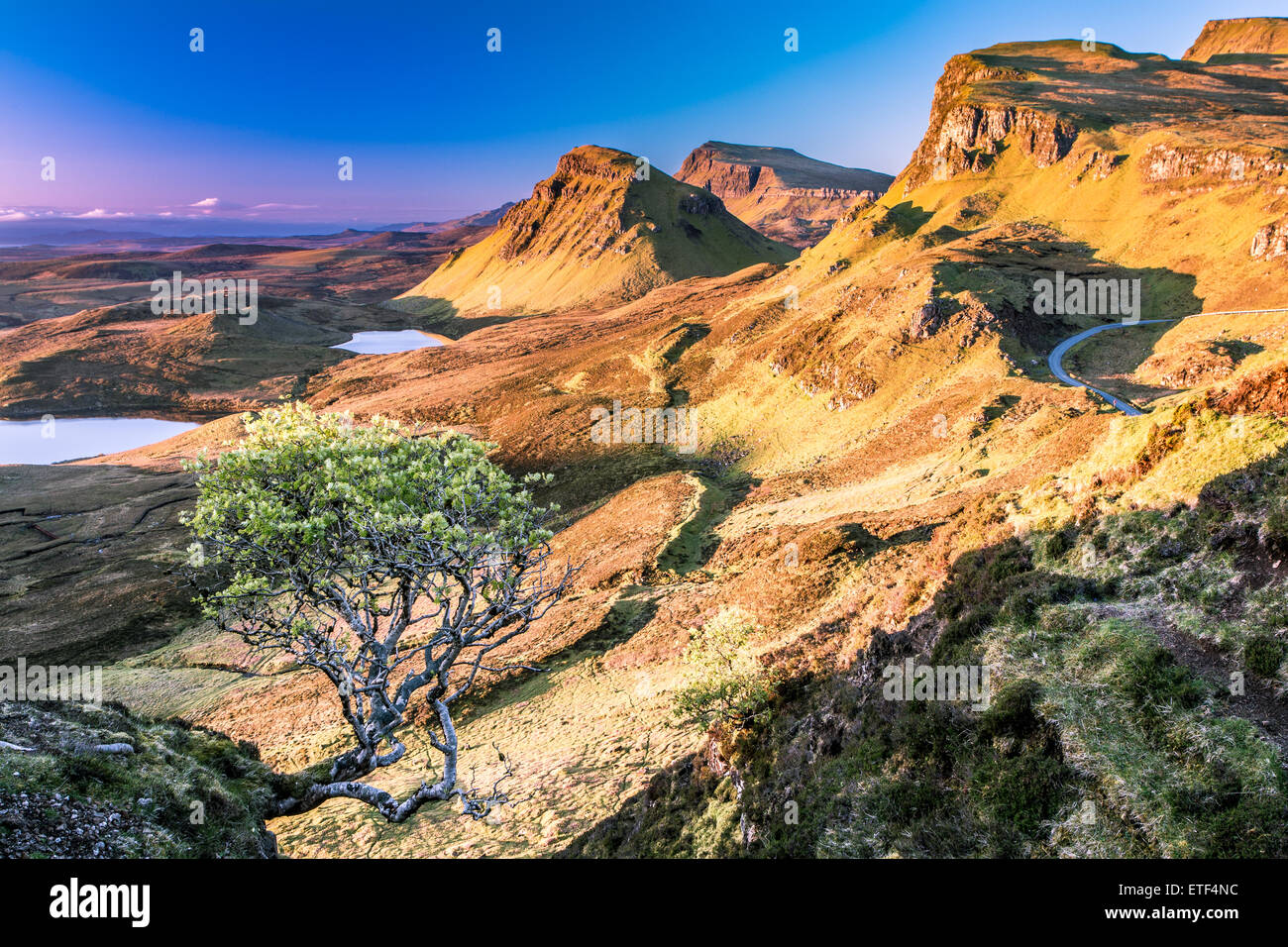 Le Quiraing, île de Skye, Écosse Banque D'Images