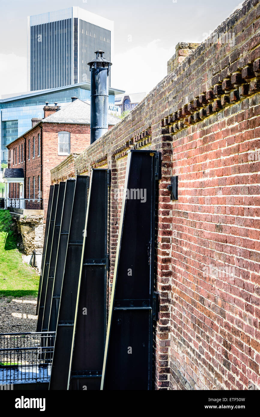 Historic Tredegar Iron Works, Richmond, Virginia Banque D'Images