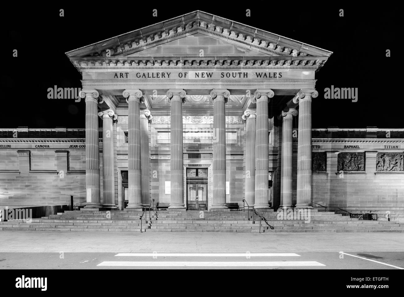 Art Gallery of New South Wales, Sydney, Australie Banque D'Images